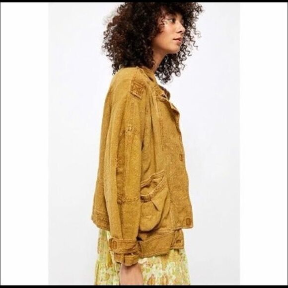 NWT Free People Jade Safari Bomber Jacket size XS - Picture 2 of 8